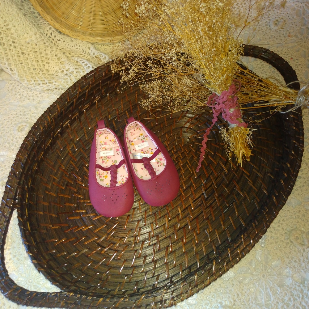 Carter's Pink Baby Walker Shoes